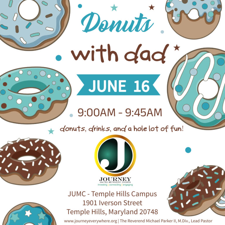 Donuts with dad printable flyer - Made with PosterMyWall-2